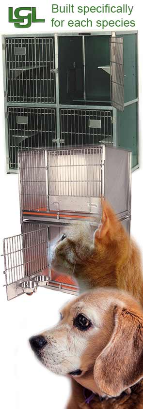 research cages for cats and dogs